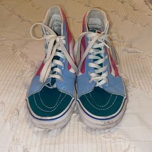 Colorful High Top Vans